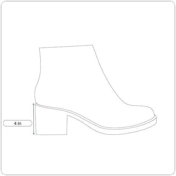 Daily Shoes Women's Brown Suede Bonnie Heeled Booties Sz 10 - Picture 11 of 11